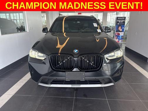 Black Sapphire Metallic 2022 BMW X3 sDrive30i