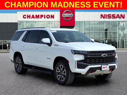 Summit White 2021 Chevrolet Tahoe 4WD Z71