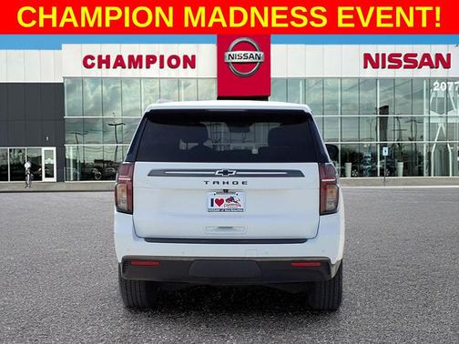 Summit White 2021 Chevrolet Tahoe 4WD Z71