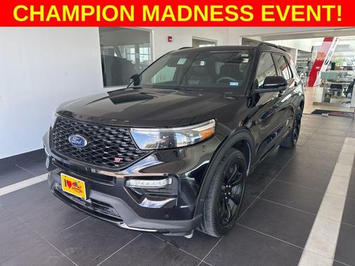 Agate Black Metallic 2023 Ford Explorer ST