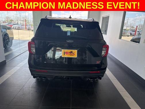 Agate Black Metallic 2023 Ford Explorer ST