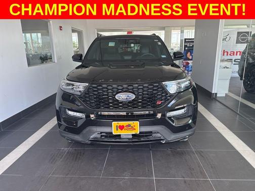 Agate Black Metallic 2023 Ford Explorer ST