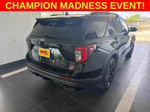 Agate Black Metallic 2023 Ford Explorer ST