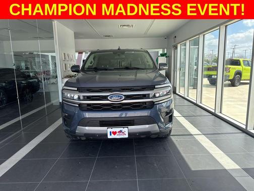 Infinite Blue Metallic Tinted Clearcoat 2022 Ford Expedition Max XLT