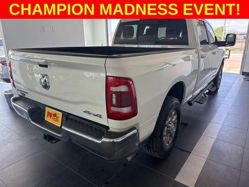 Pearl White 2024 RAM 2500 Laramie Crew Cab 4x4 6'4' Box