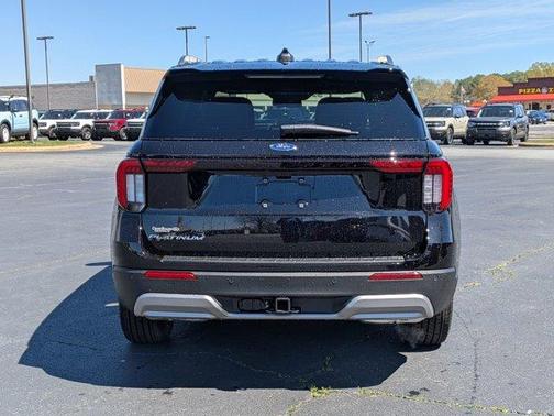 Black Metallic 2026 Ford Explorer Platinum