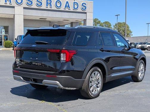 Black Metallic 2026 Ford Explorer Platinum