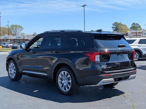 Black Metallic 2026 Ford Explorer Platinum