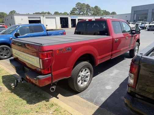 Red Metallic 2022 Ford F-250 Platinum
