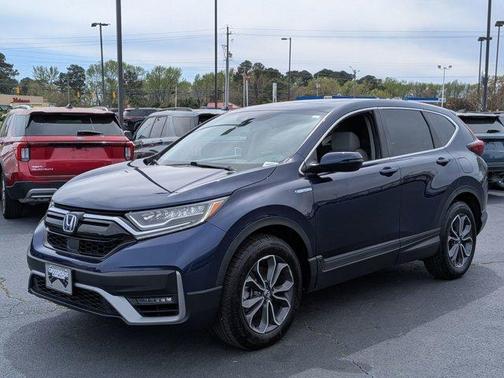 Blue 2022 Honda CR-V Hybrid EX-L