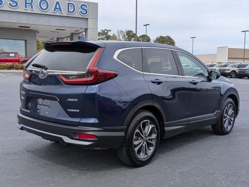 Blue 2022 Honda CR-V Hybrid EX-L