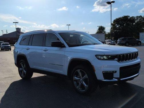 Bright White Clearcoat 2022 Jeep Grand Cherokee L Limited