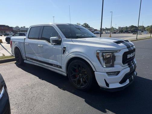 White Metallic 2021 Ford F-150 SNAKE