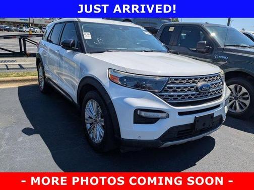 White Metallic 2020 Ford Explorer Limited