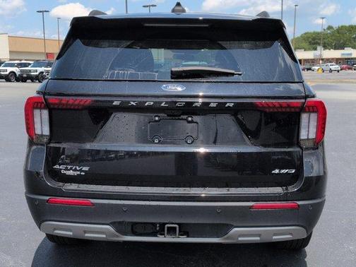 Black Metallic 2025 Ford Explorer Active