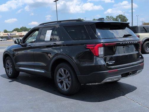 Black Metallic 2025 Ford Explorer Active
