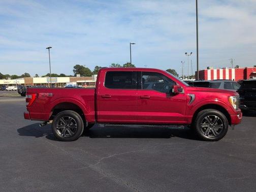 Red Metallic 2023 Ford F-150 Lariat