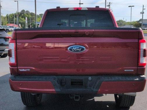 Red Metallic 2023 Ford F-150 Lariat