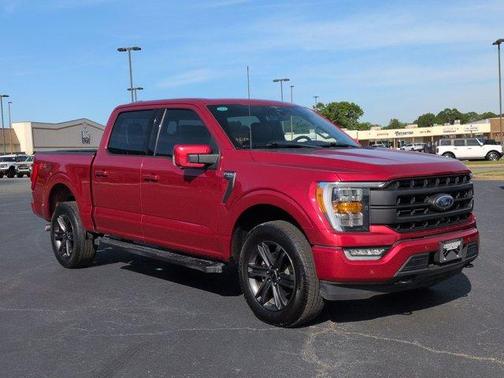 Red Metallic 2023 Ford F-150 Lariat