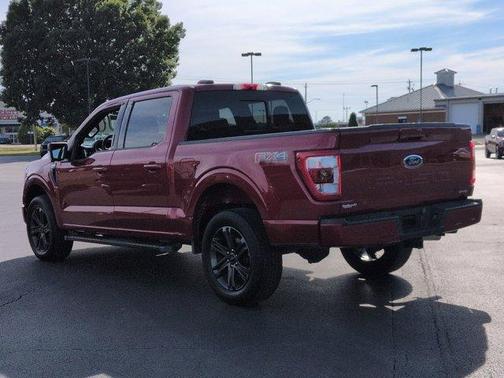 Red Metallic 2023 Ford F-150 Lariat