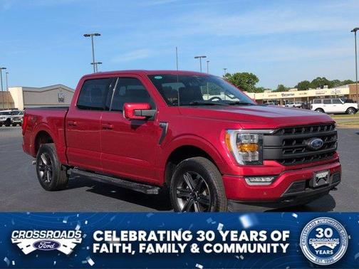 Red Metallic 2023 Ford F-150 Lariat
