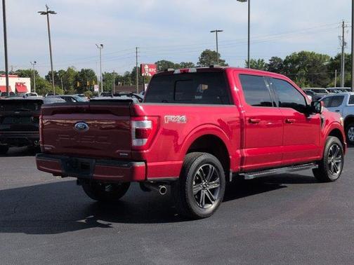 Red Metallic 2023 Ford F-150 Lariat