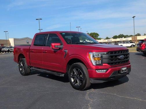 Red Metallic 2023 Ford F-150 Lariat