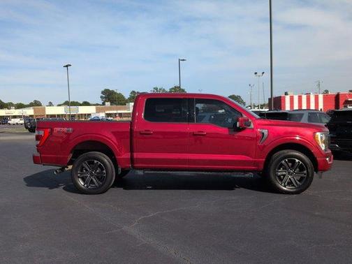 Red Metallic 2023 Ford F-150 Lariat