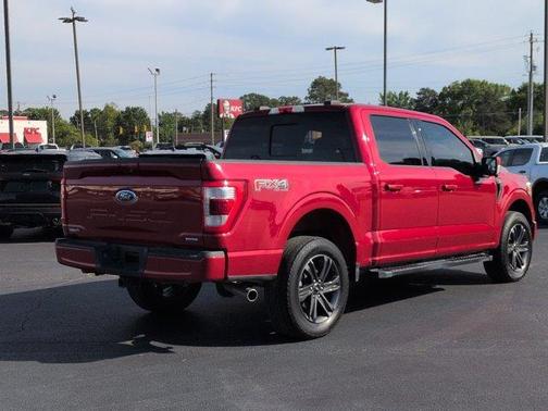 Red Metallic 2023 Ford F-150 Lariat