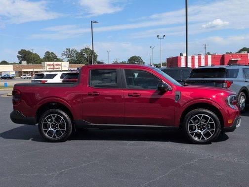 Ruby Red Metallic 2026 Ford Maverick Lariat