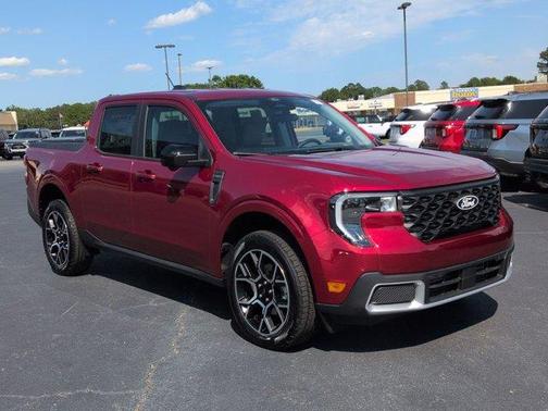 Ruby Red Metallic 2026 Ford Maverick Lariat