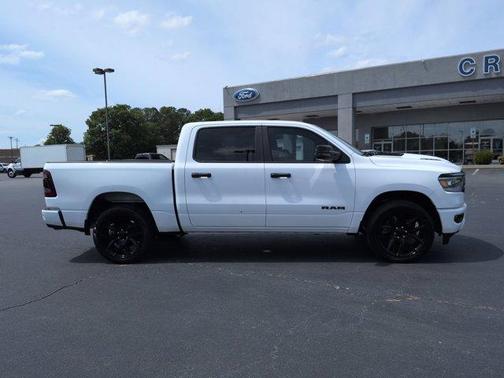 Bright White Clearcoat 2024 RAM 1500 Laramie