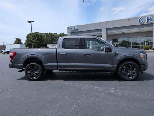 Gray Metallic 2023 Ford F-150 Lariat