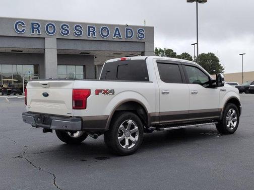 WHITE PLATINUM METALLIC TC 2019 Ford F-150 LARIAT