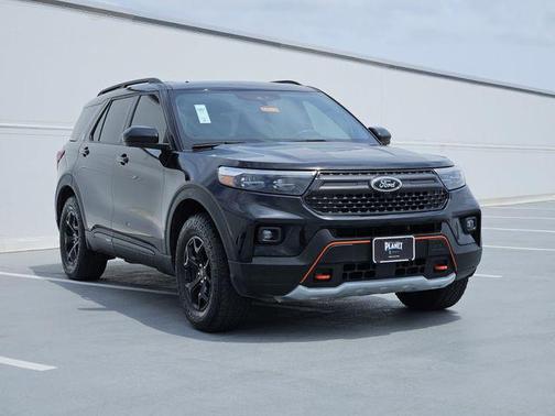 Agate Black Metallic 2023 Ford Explorer Timberline