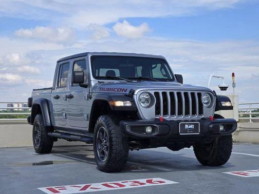 Billet Silver Metallic Clearcoat 2021 Jeep Gladiator Rubicon