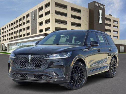 Infinite Black Metallic Clearcoat 2026 Lincoln Aviator Reserve AWD