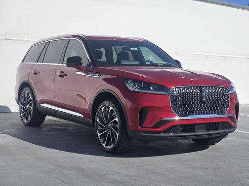 Red Carpet Metallic Tinted Clearcoat 2026 Lincoln Aviator Reserve AWD