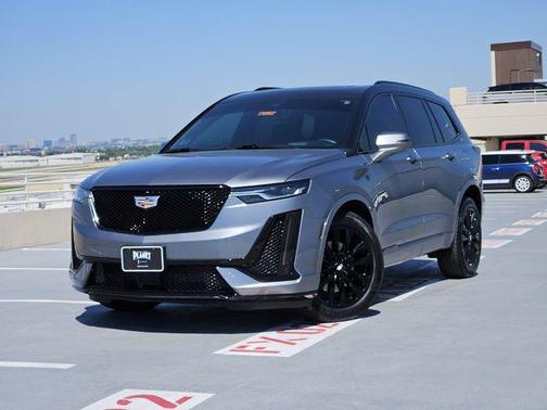 Satin Steel Metallic 2021 Cadillac XT6 Sport AWD
