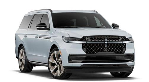 Crystal White Metallic Clearcoat 2026 Lincoln Navigator Black Label