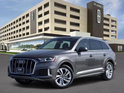 Samurai Gray Metallic 2021 Audi Q7 45 Premium Plus