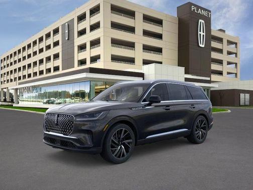 Infinite Black Metallic Clearcoat 2026 Lincoln Aviator Reserve AWD