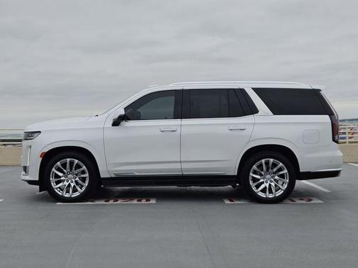 Crystal White Tricoat 2023 Cadillac Escalade Premium Luxury Platinum