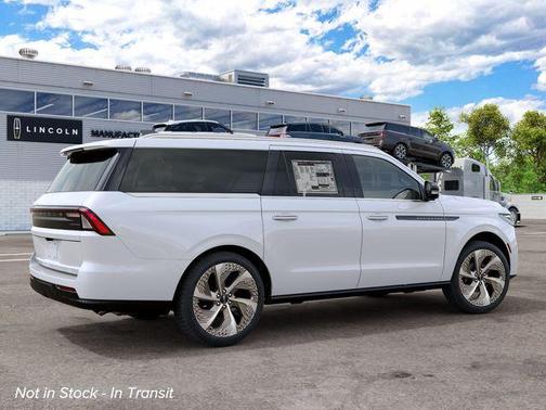 White 2027 Lincoln Navigator Black Label