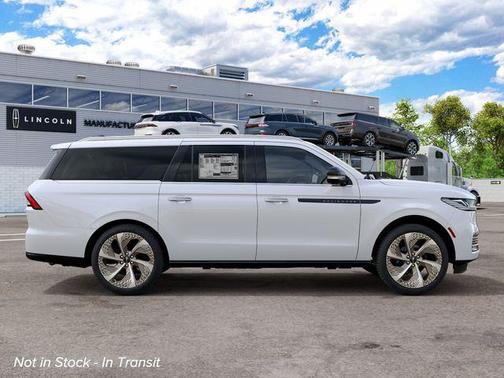 White 2027 Lincoln Navigator Black Label
