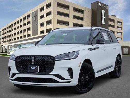 Pristine White Metallic Tri-Coat 2026 Lincoln Aviator Reserve AWD