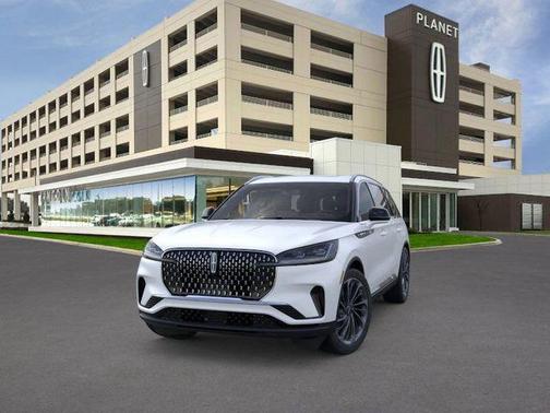 Pristine White Metallic Tri-Coat 2026 Lincoln Aviator Reserve AWD