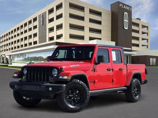 Firecracker Red Clearcoat 2021 Jeep Gladiator Willys 4x4