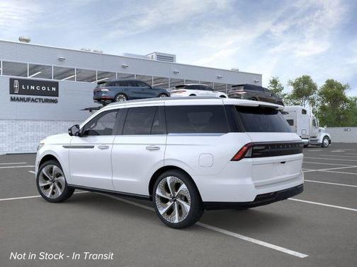 White 2026 Lincoln Navigator Black Label