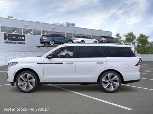 White 2026 Lincoln Navigator Black Label